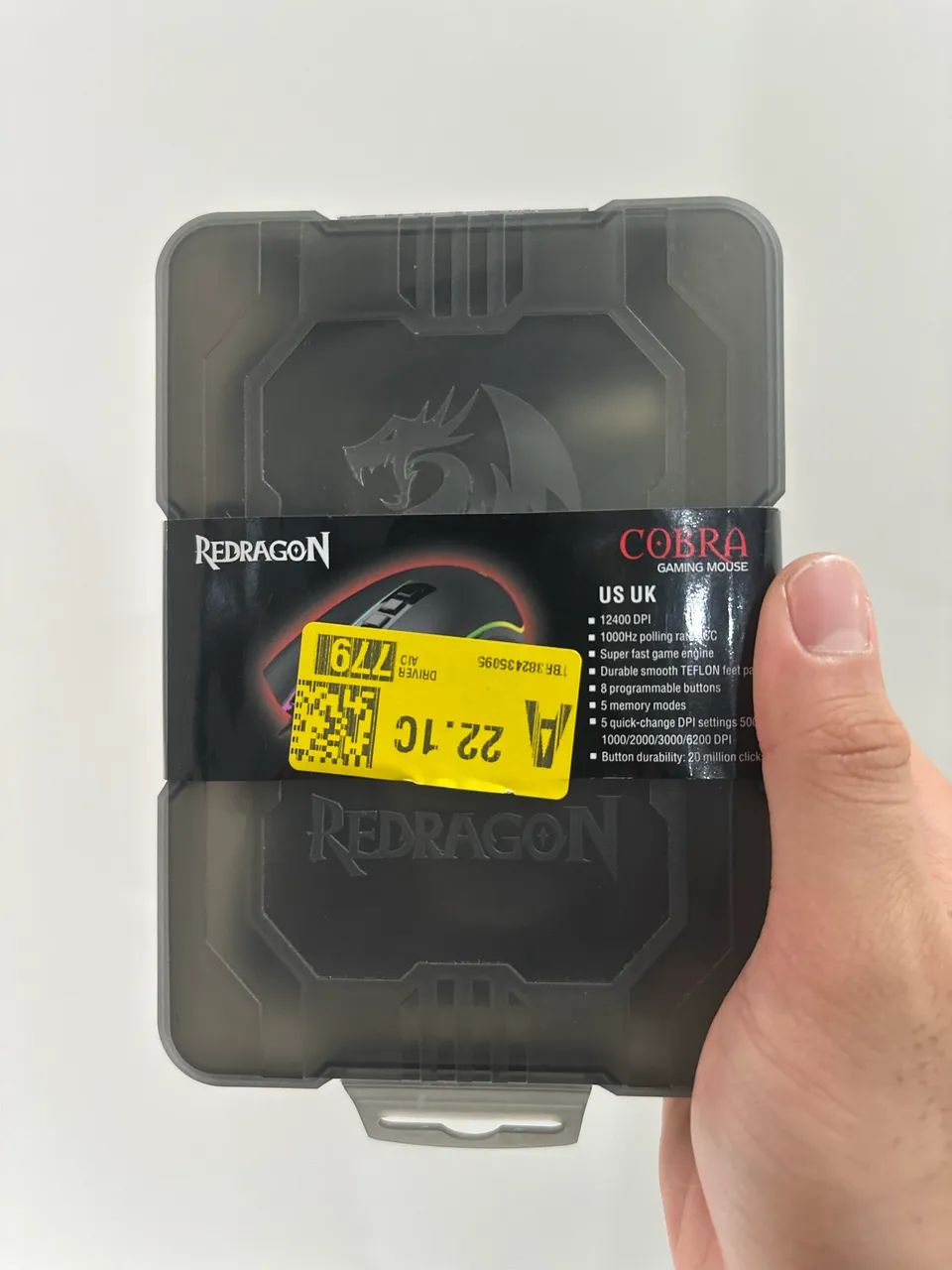 Mouse redragon cobra - Lacrado  - Foto 4