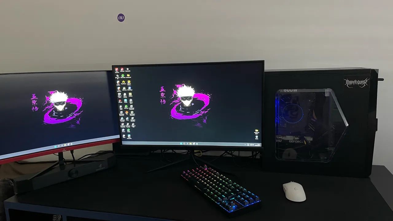 Pc Gamer ( 2 monitores, mouse, teclado e + ) - Foto 5