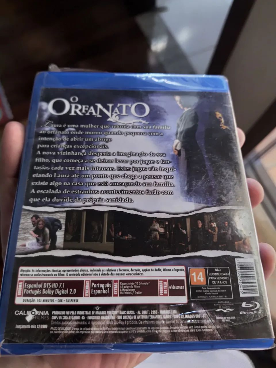Bluray filme o orfanato (lacrado) - Foto 2