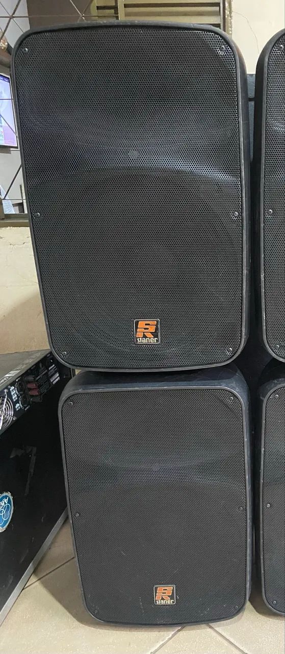 4 caixas Staner Sr315A
