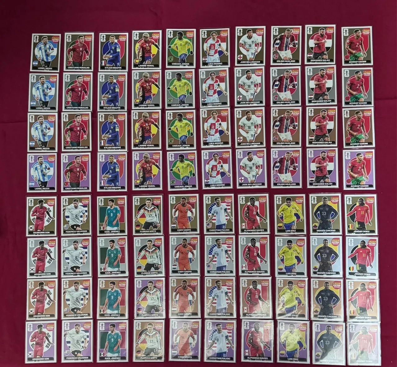 Figurinhas Legend extra stickers copa do mundo 2026