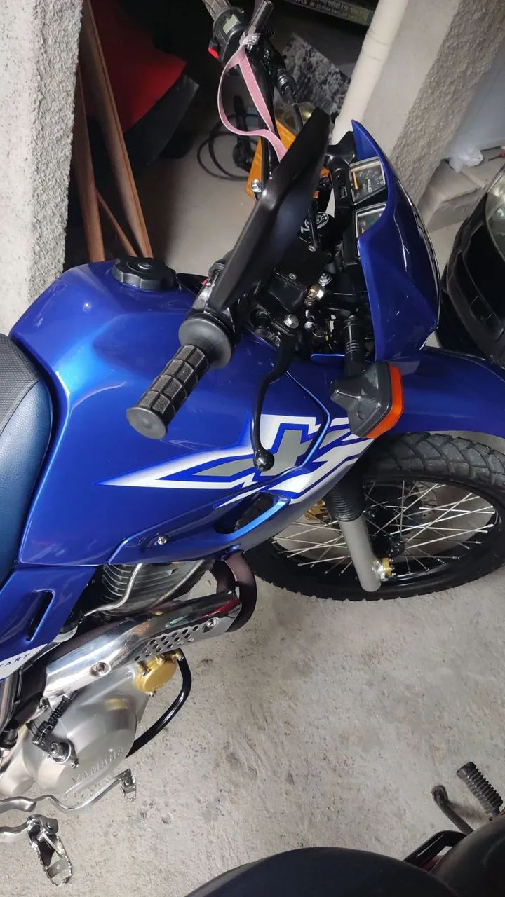 XT 600e ano 2001 cor azul  - Foto 2