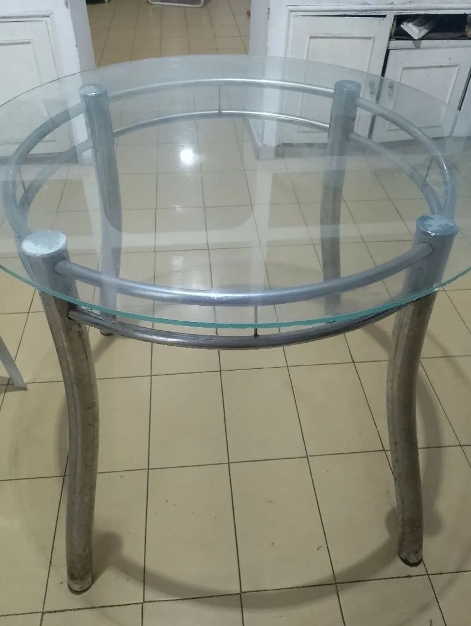 Mesa com tampo de vidro  - Foto 3