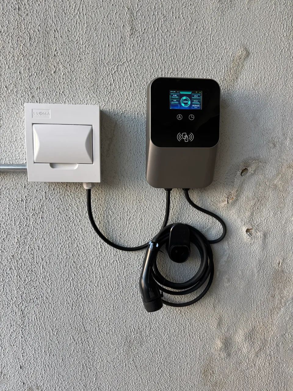 Wallbox para carro elétrico 