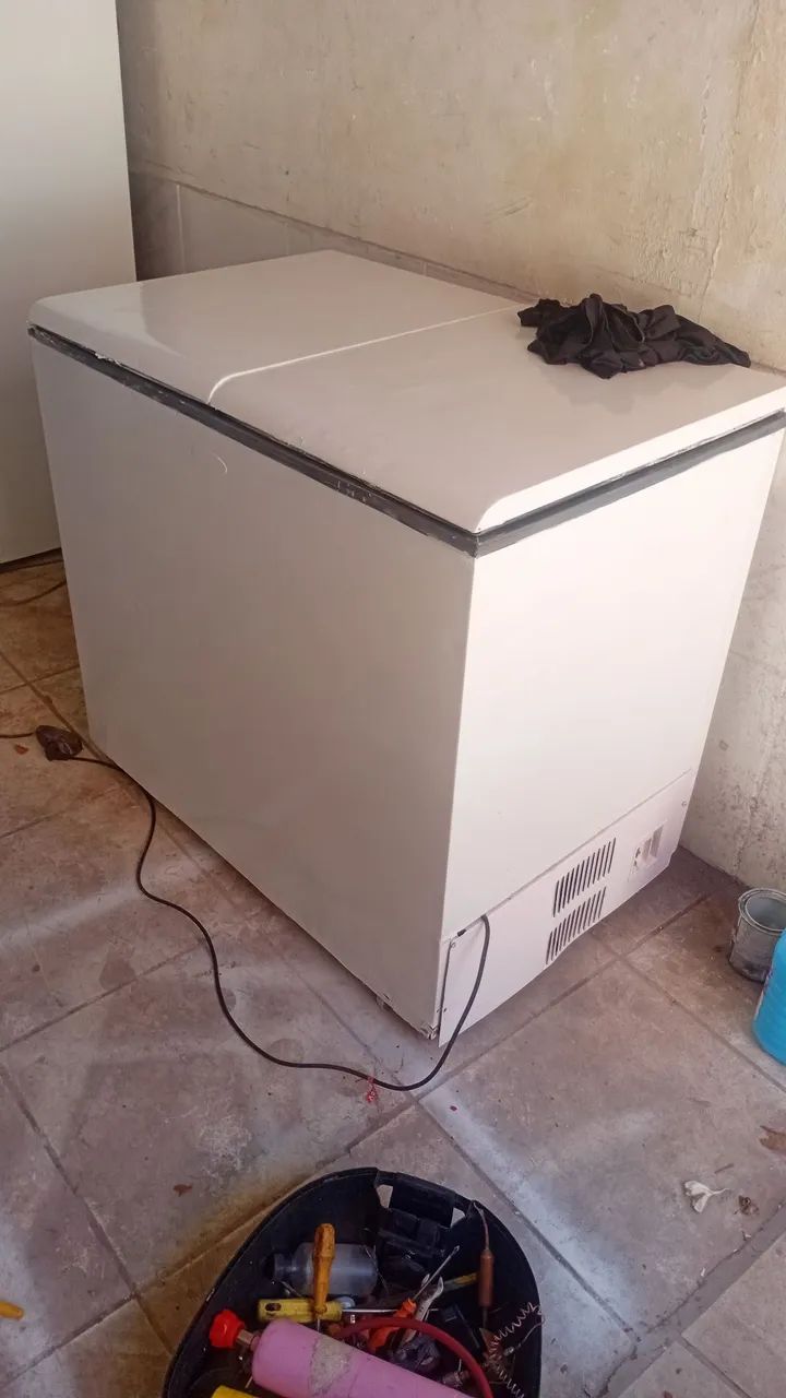 Frize esmaltec 350 litro 