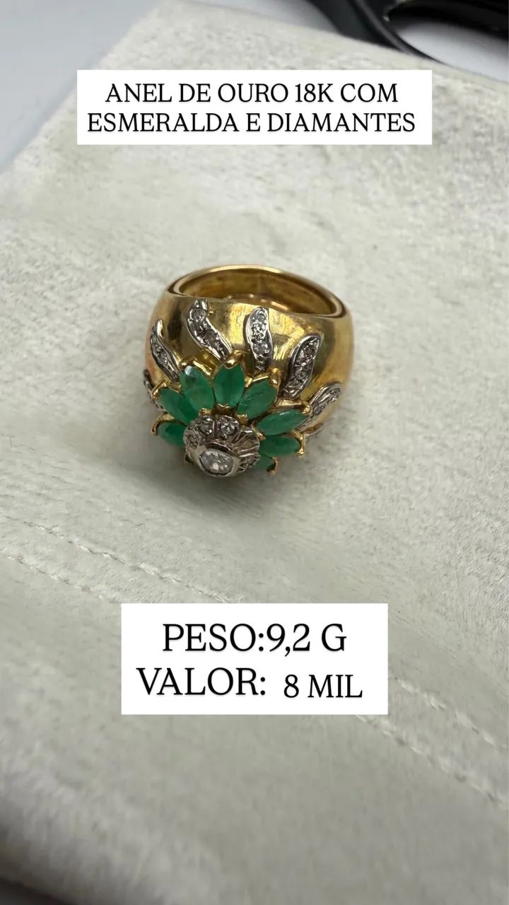 Anéis em ouro 18K  - Foto 2