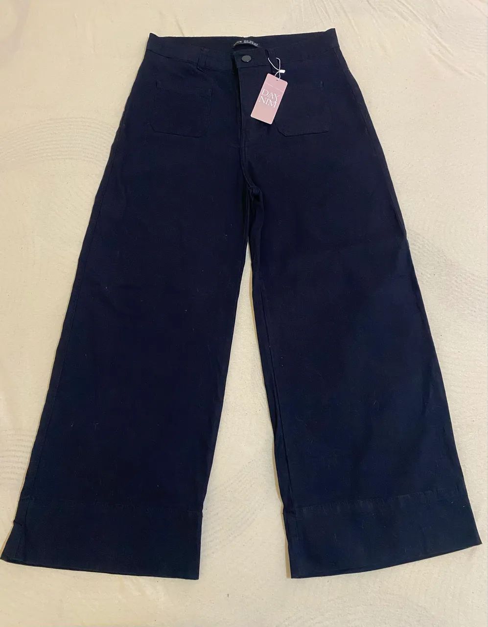 Calça Jeans Nova Preta *46 
