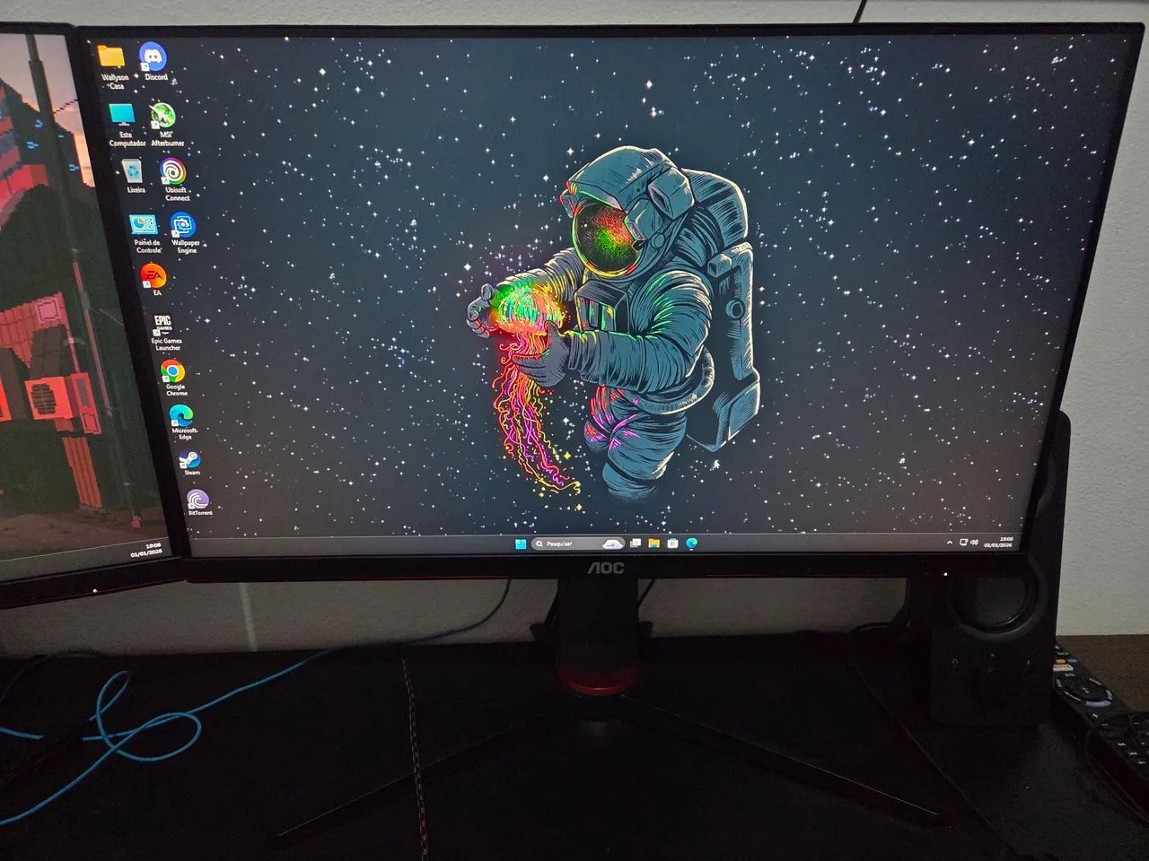 Monitor AOC Hero G2 24 polegadas 144hz