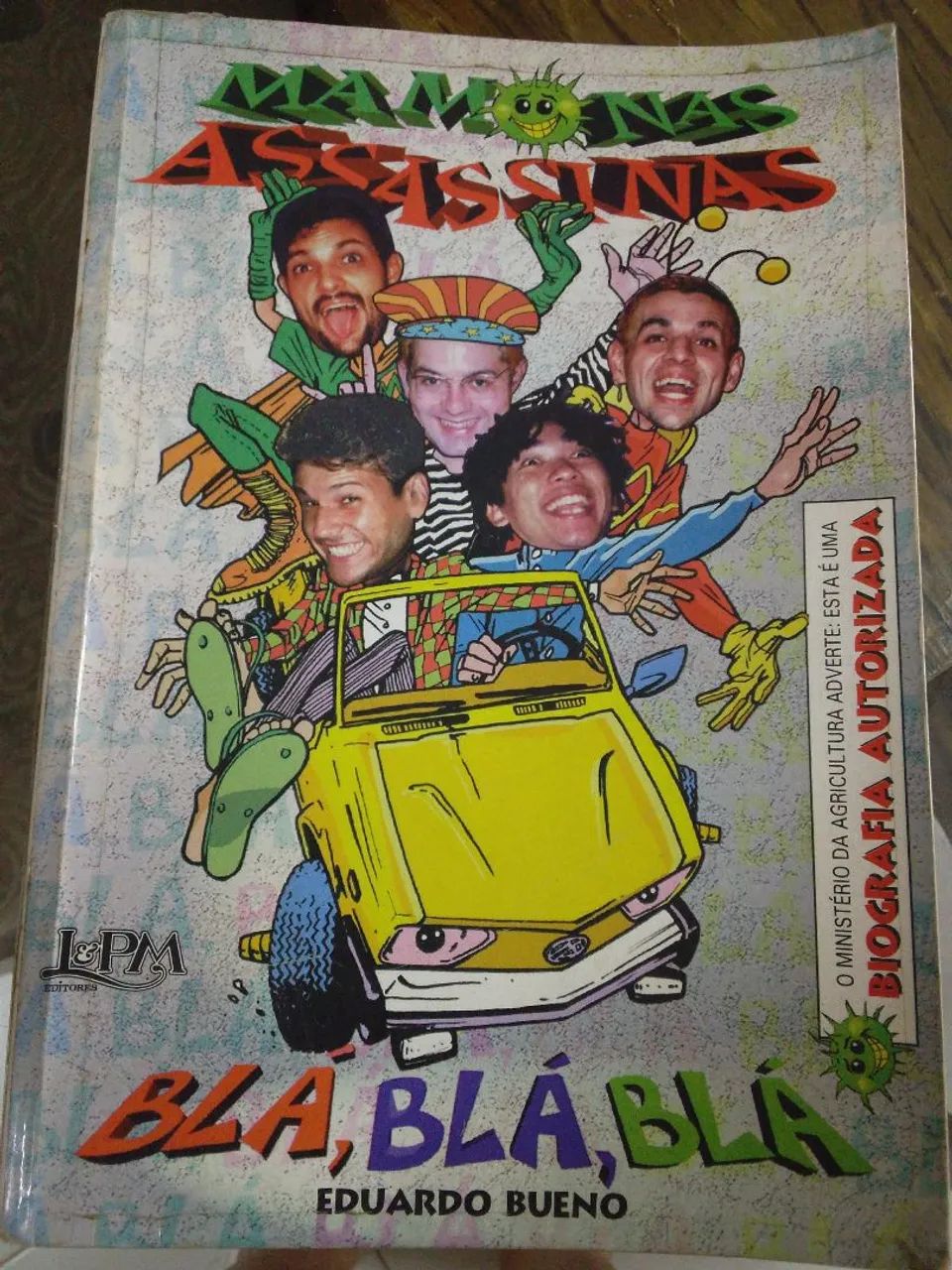 Vendo livro dos Mamonas assassinas