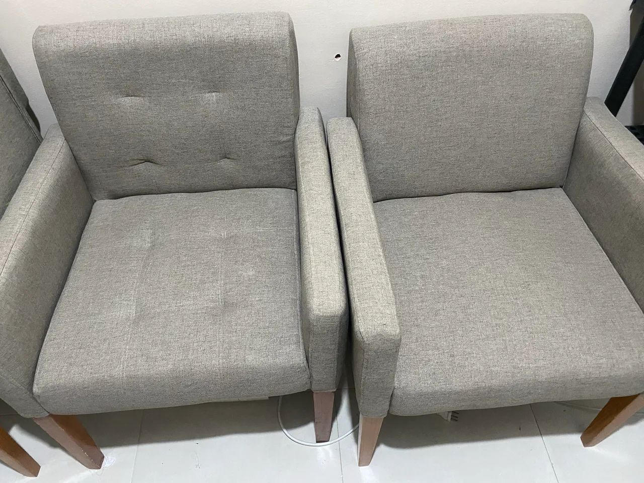 Poltrona em Linho  - Foto 4