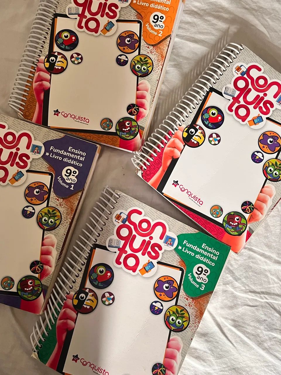 LIVROS 9 ANO CONQUISTA BOX COMPLETO