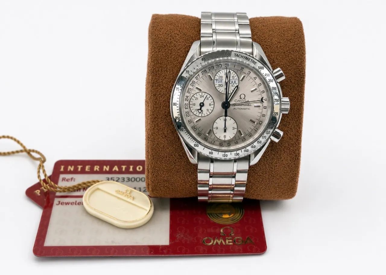Relógio Omega Speedmaster 39mm Triple Date 