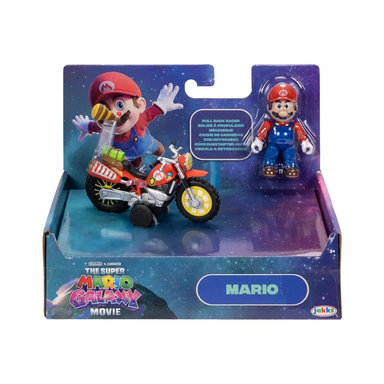 Moto com boneco Mario Galaxy o filme - Foto 2