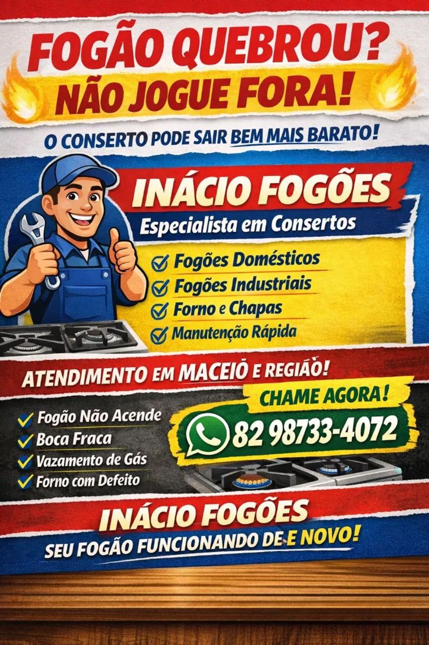 Inácio fogões consertos em domicílio  - Foto 2