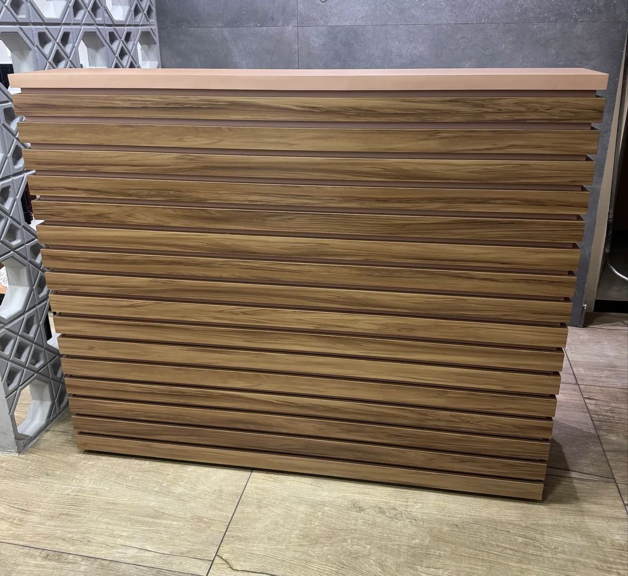 Balcão Ripado MdF 