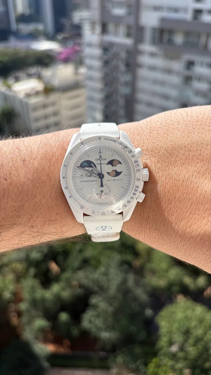 Omega x Swatch - Moonswatch - Mission To Earthphase - Moonshine