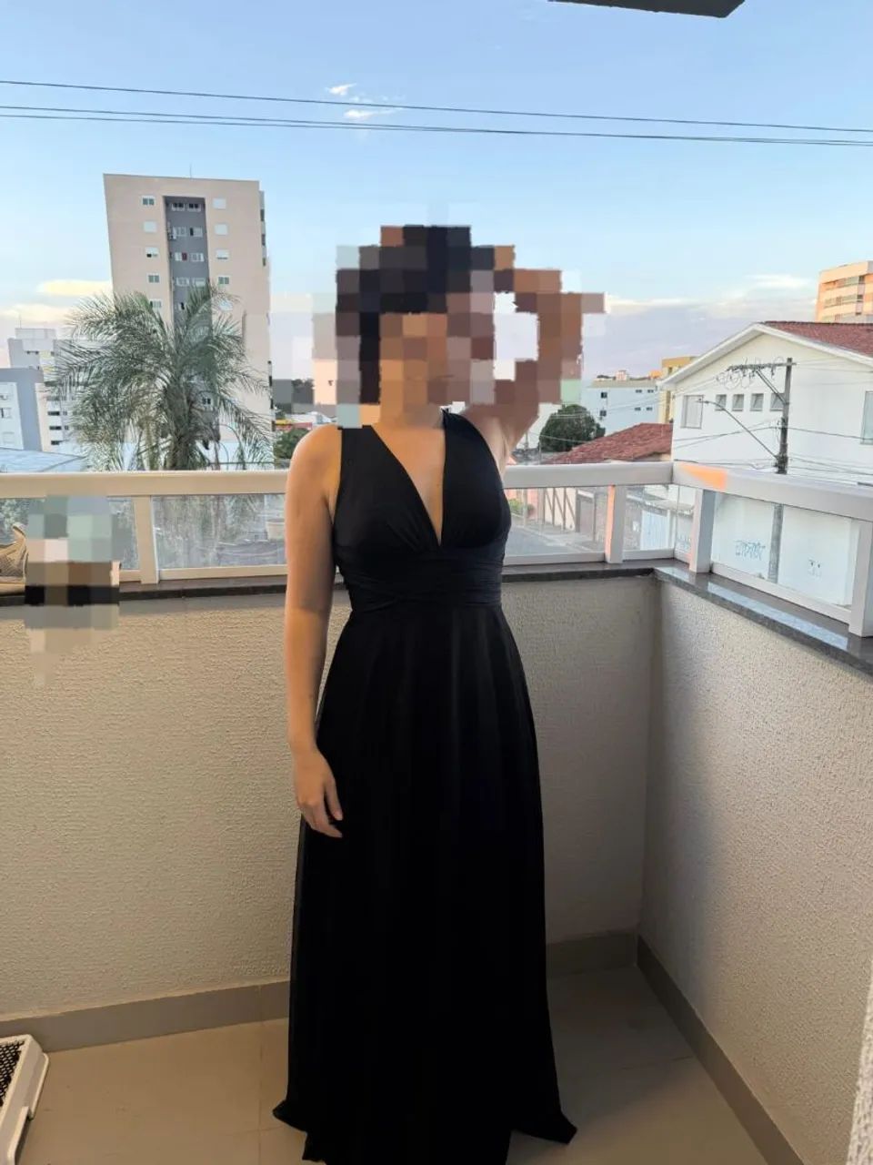 Vestido de Festa Longo Preto - Foto 3