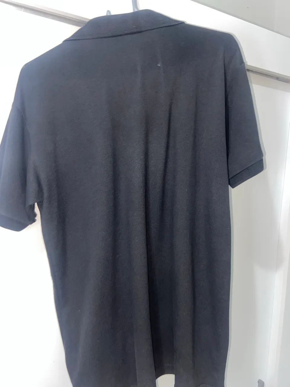 Camisa Lacoste polo preta  - Foto 2