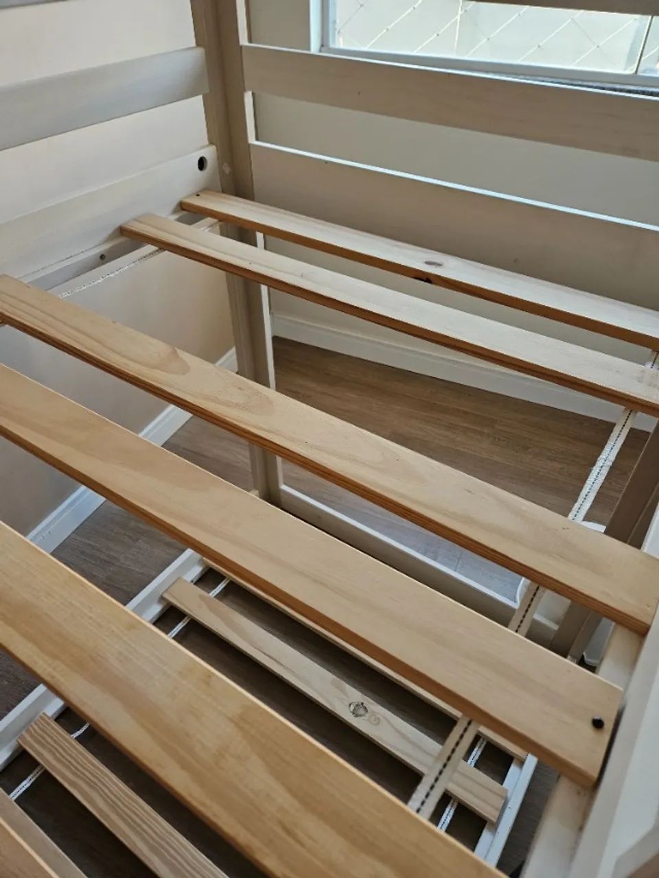 Beliche Infantil Rústico Club House Branco/Natural - Casatema - Foto 3