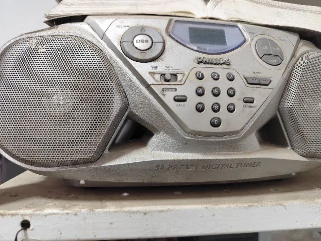 Mini System philips AZ1500 AM FM Tape CD disc