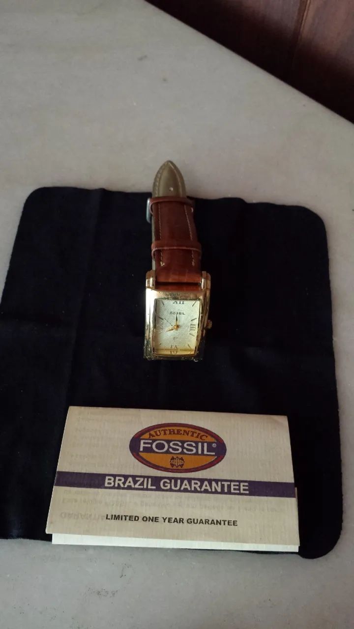 Relógio Fóssil estilo Santos Dumont  - Foto 5