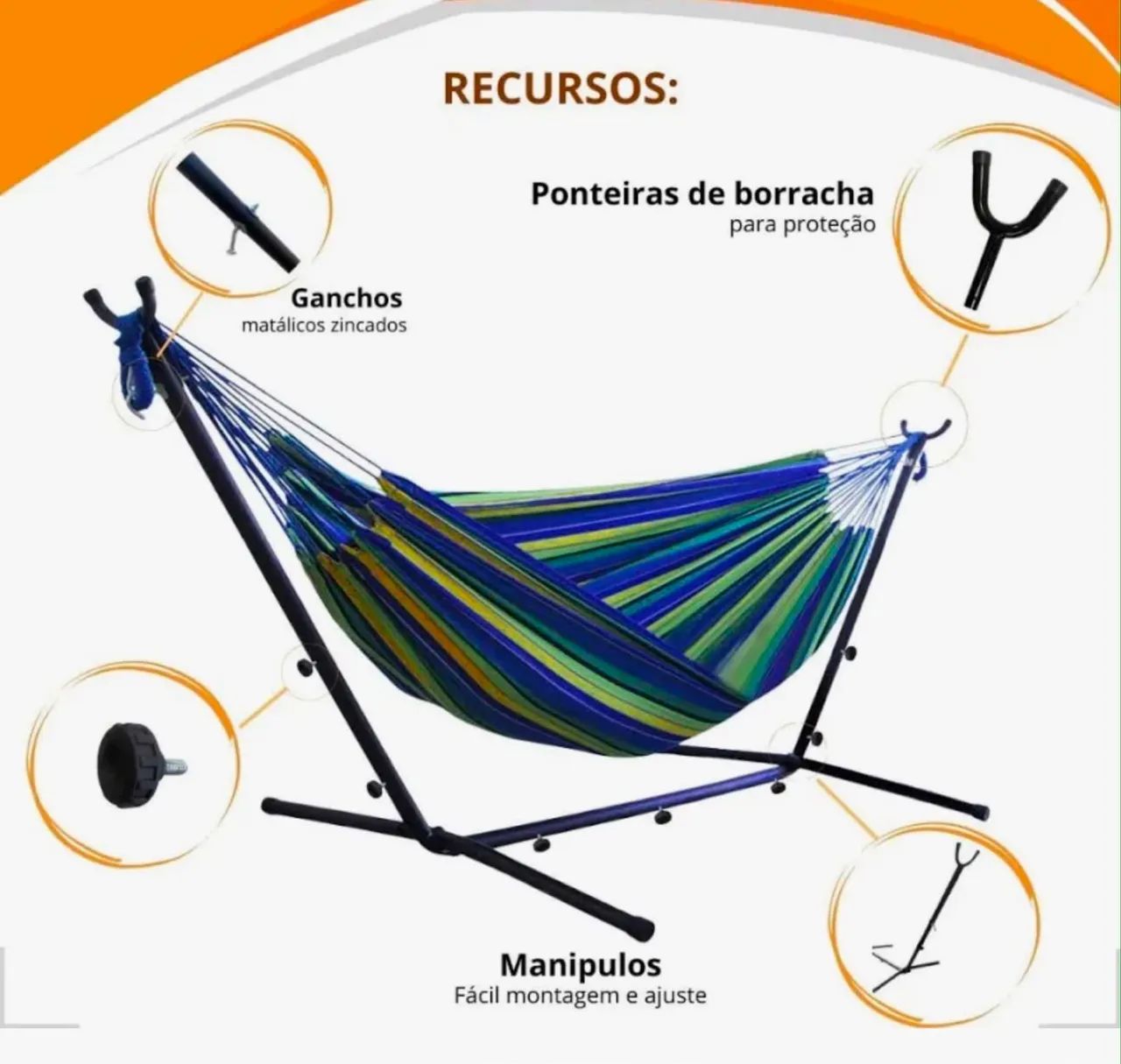 Suporte para rede  - Foto 2