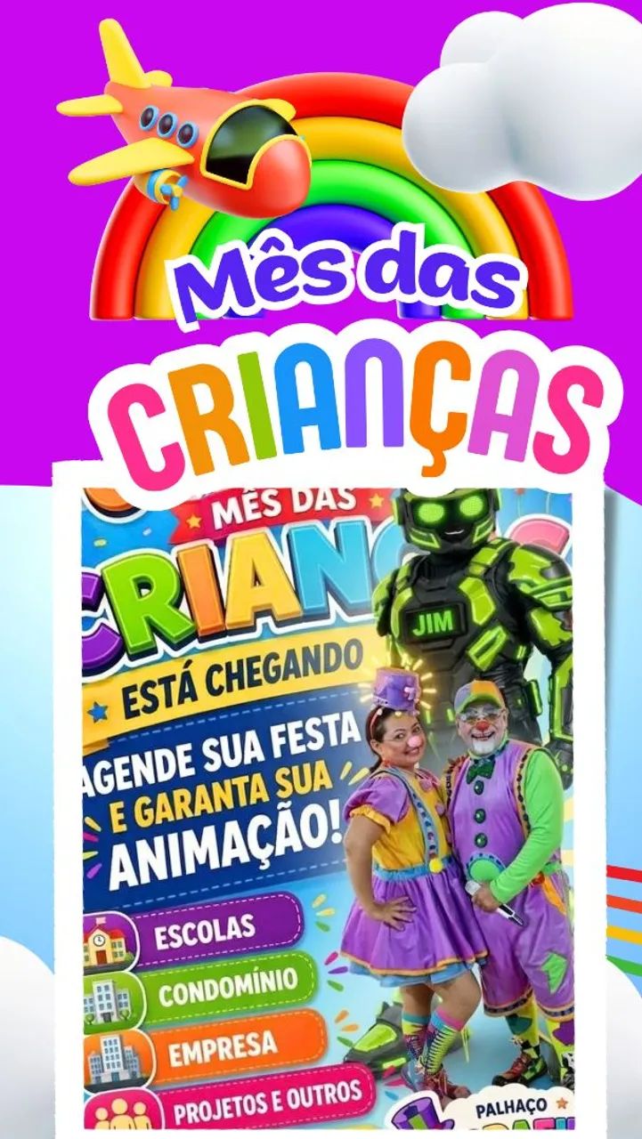 Turma do palhaço garrafinha. - Foto 2