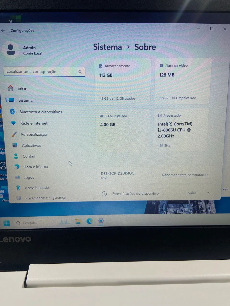 Notebook Core i3-6006u - Foto 3