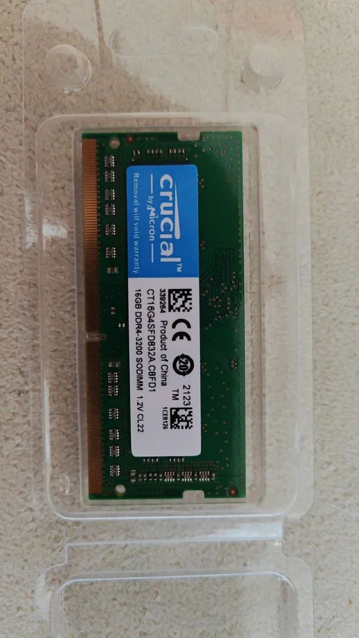 Memórias DDR4 Notebook