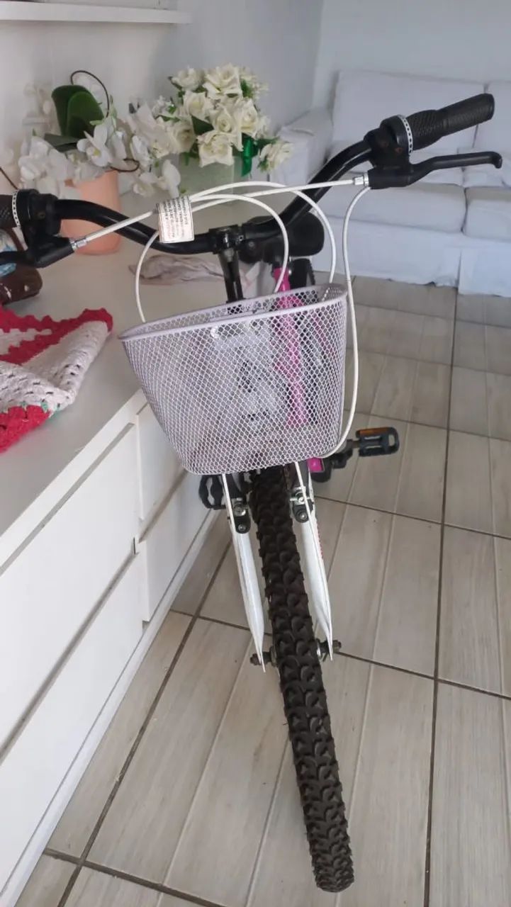 Vendo Bicicleta Rosa  - Foto 4