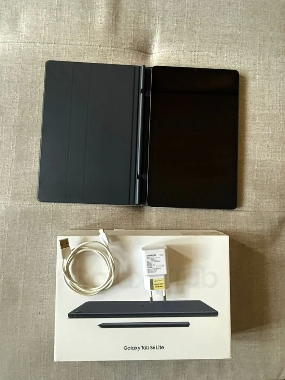 Tablet Galaxy Tab S6 Lite - 64GB - Cinza - Foto 3
