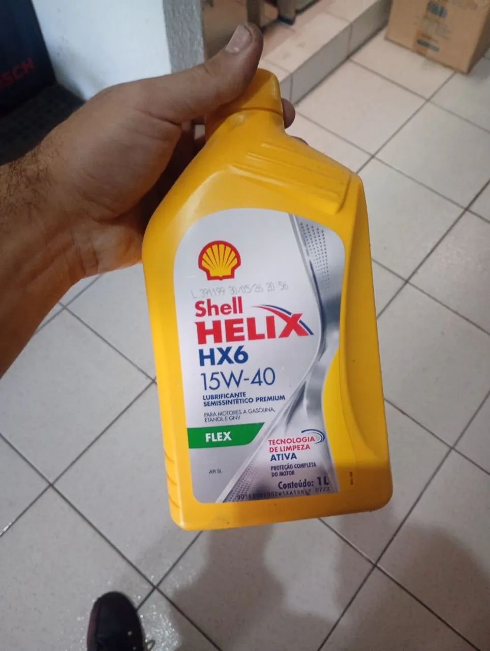 Óleo 15w40 SHELL