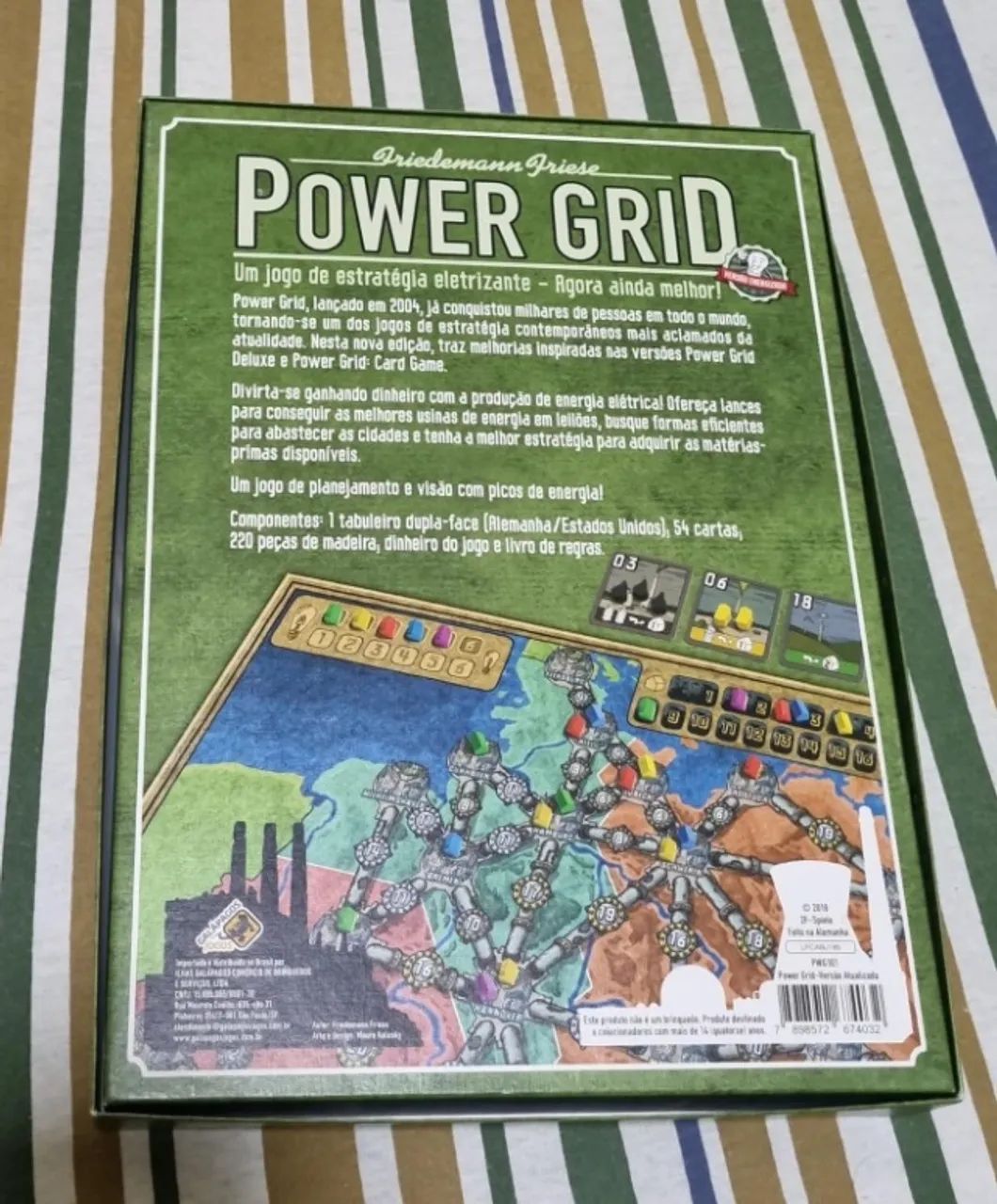 Boardgame Power Grid + Extras (conferir bio) - Foto 2