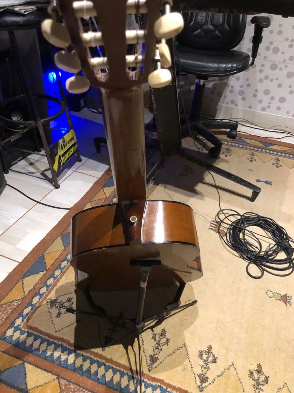 Violão Nylon Yamaha C40 Captador Fismam Mic Blend - Foto 3