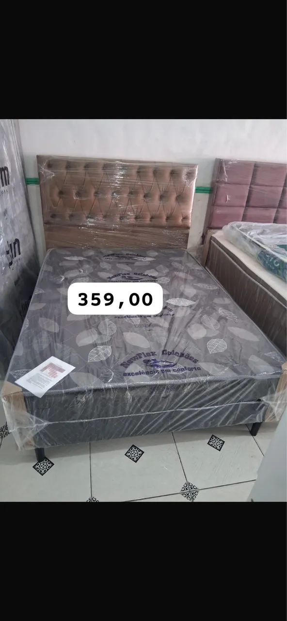 Cama box de casal 