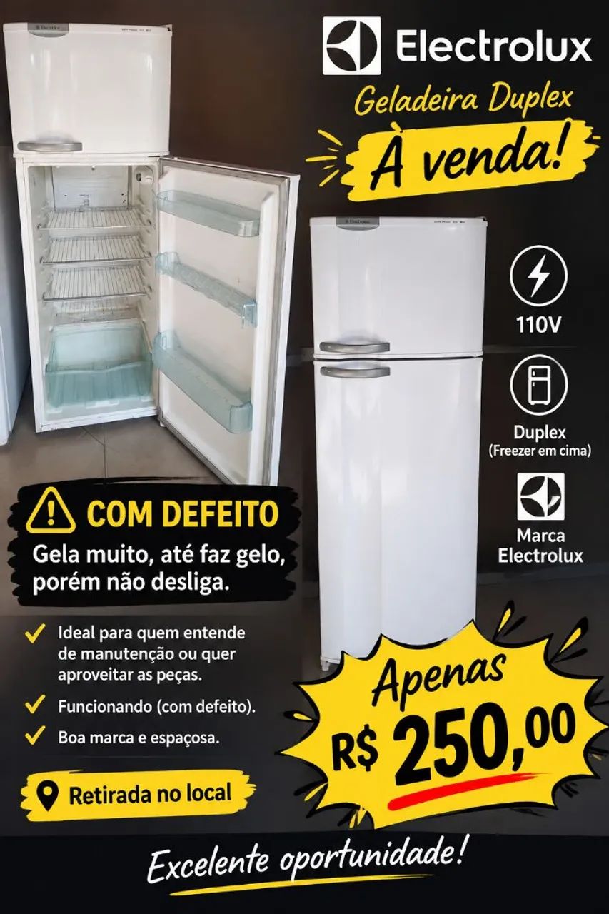 Geladeira Electrolux 