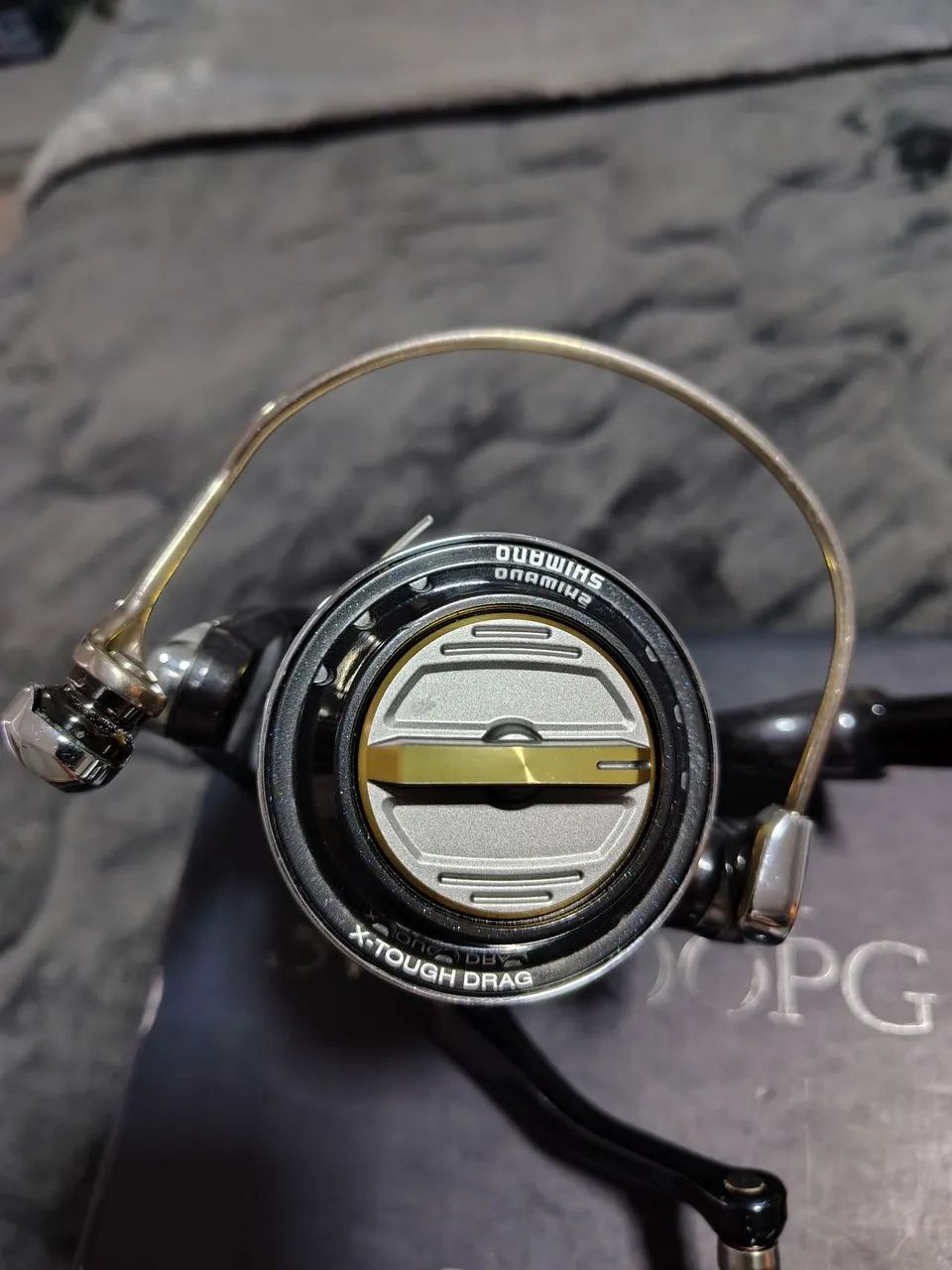 Molinete Shimano Stella SW 8000 PG+ 300m de linha YGK X8 70 LBS  - Foto 6