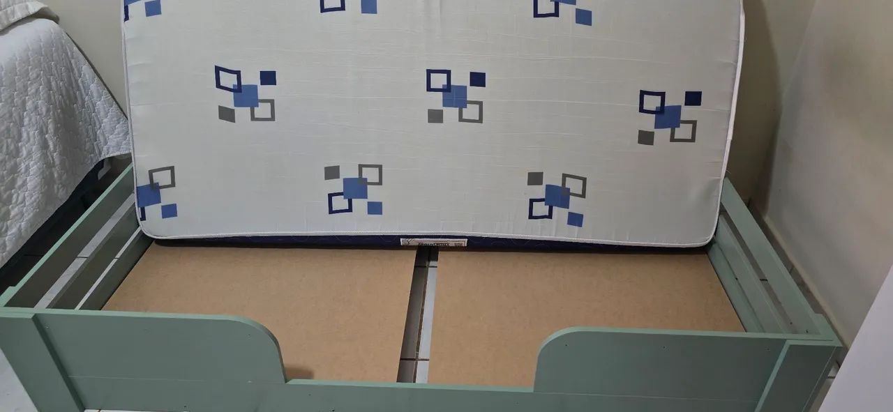 Cama infantil de chão com colchão  - Foto 3