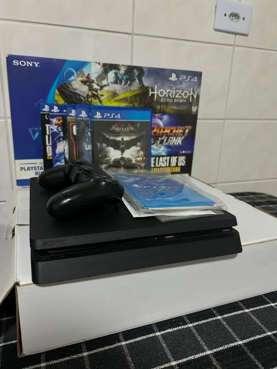 PS4 Slim 500Gb Novíssimo