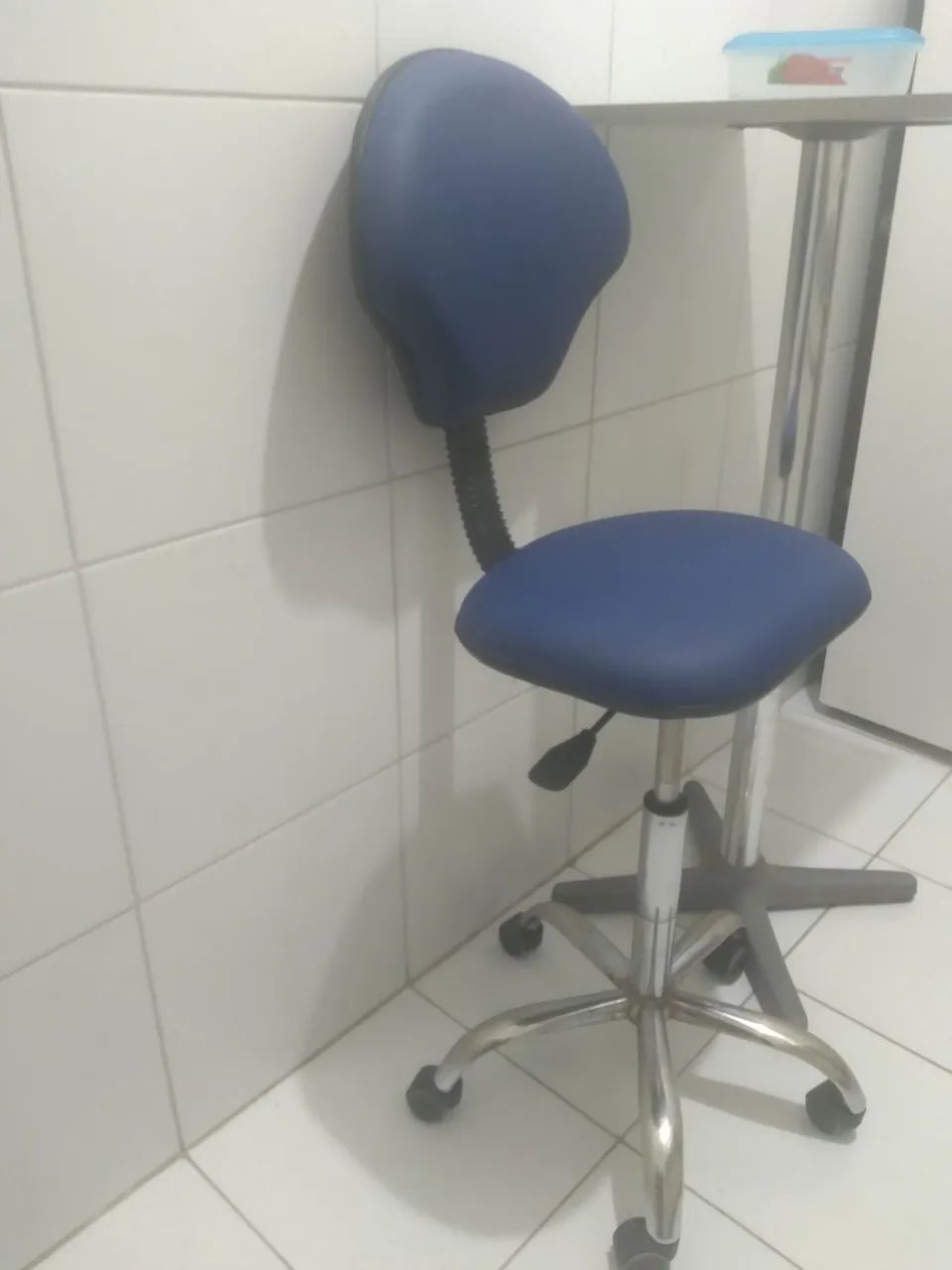 Cadeira giratória alta mocho  - Foto 2