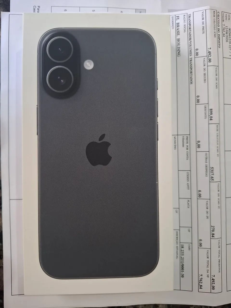 Iphone 17 256GB PRETO