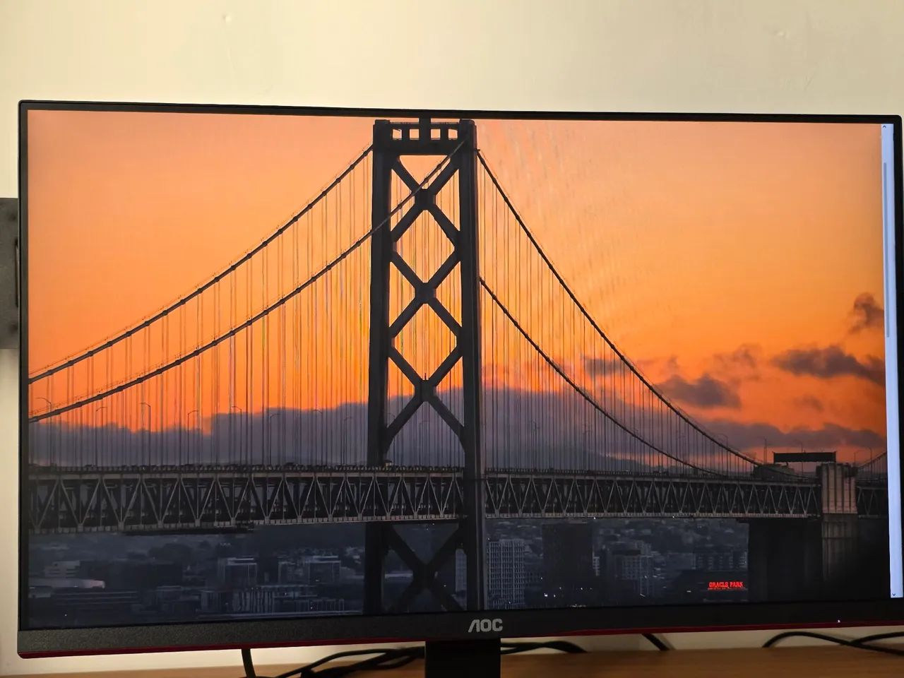 AOC - Monitor 27GE1 de 27" Polegadas! - Foto 2