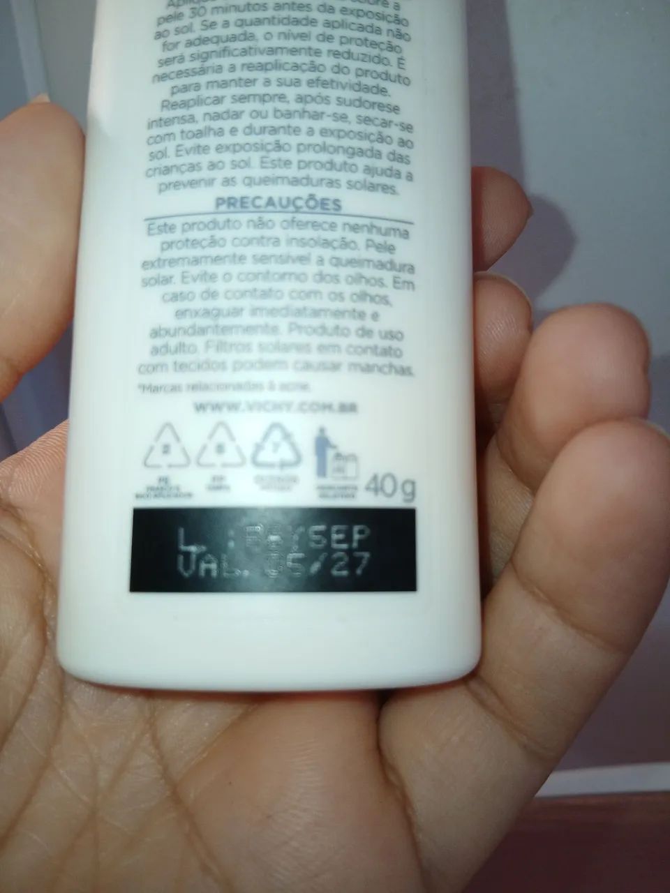 Vichy 60 FPS Antioleosidade Aqua-fluido - Foto 3
