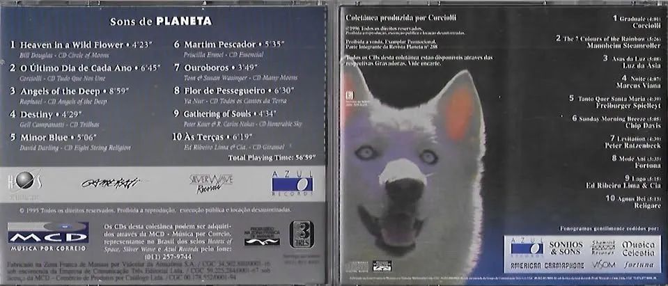 CD: Sons de Planeta - O Melhor da New Age & World Music (1995) volume 1 & 2 (editora Tres) - Foto 4