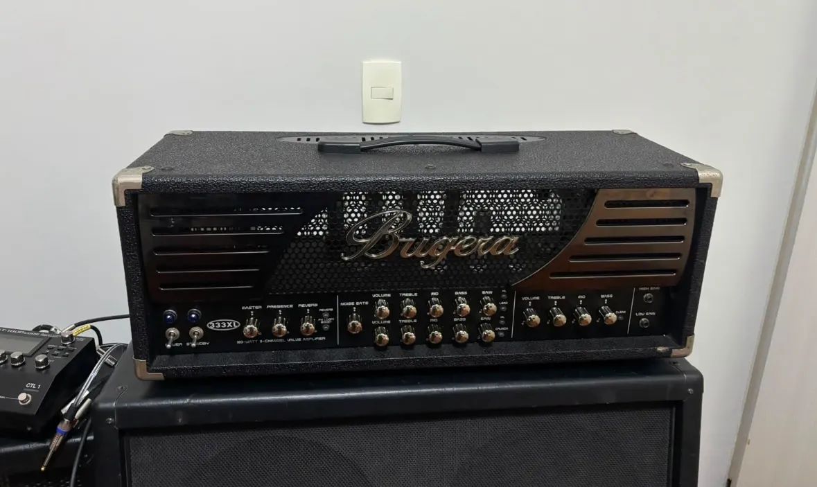 Bugera 333xl 220 com transformador e footswitch  - Foto 3
