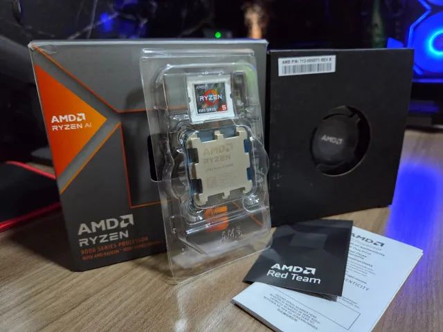 Processador AMD Ryzen 5 8600G (AM5) + Caixa + Cooler Box + Nota Fiscal - Foto 2