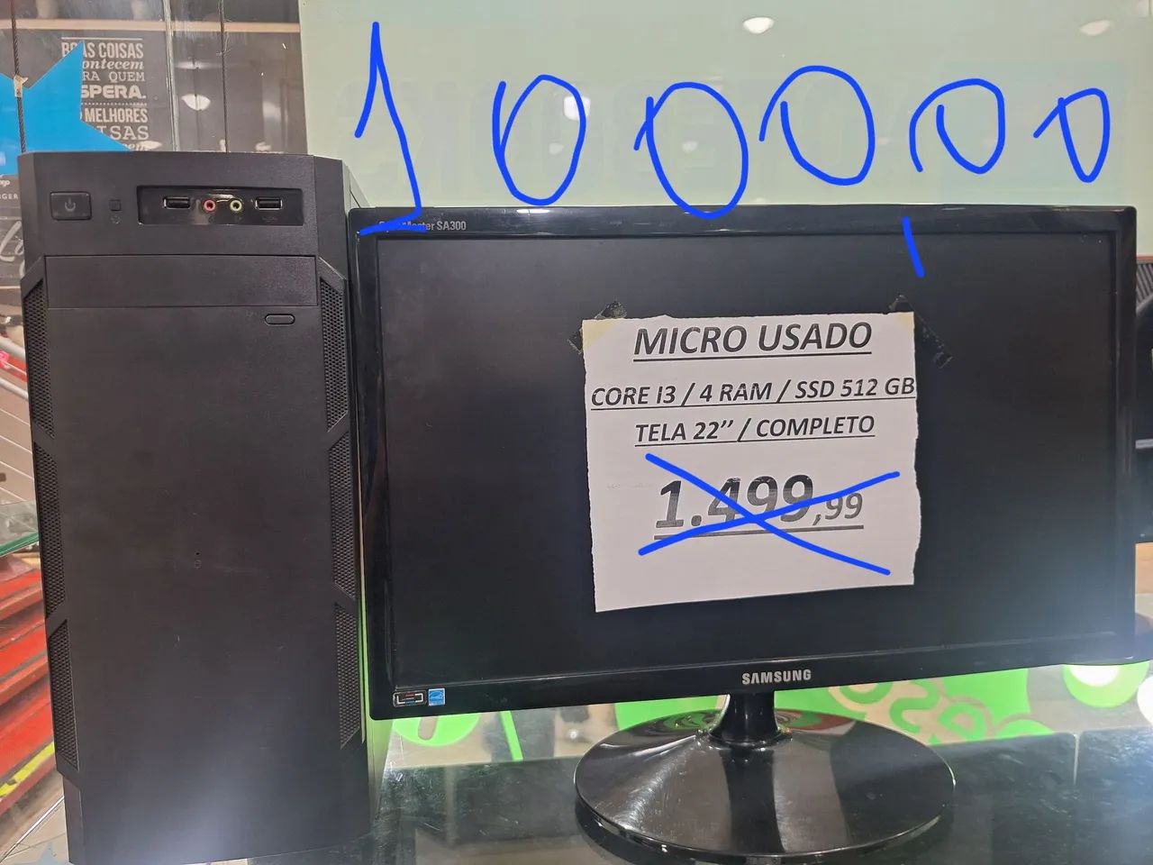 COMPUTADOR top usado com garantia de 3 meses
