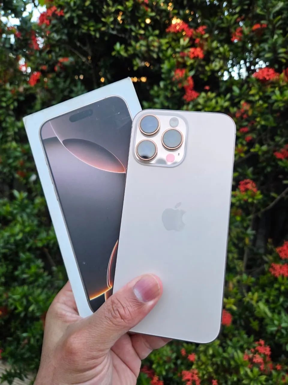 iPhone 16 Pro Max 256GB Aceito iPhone + Volta