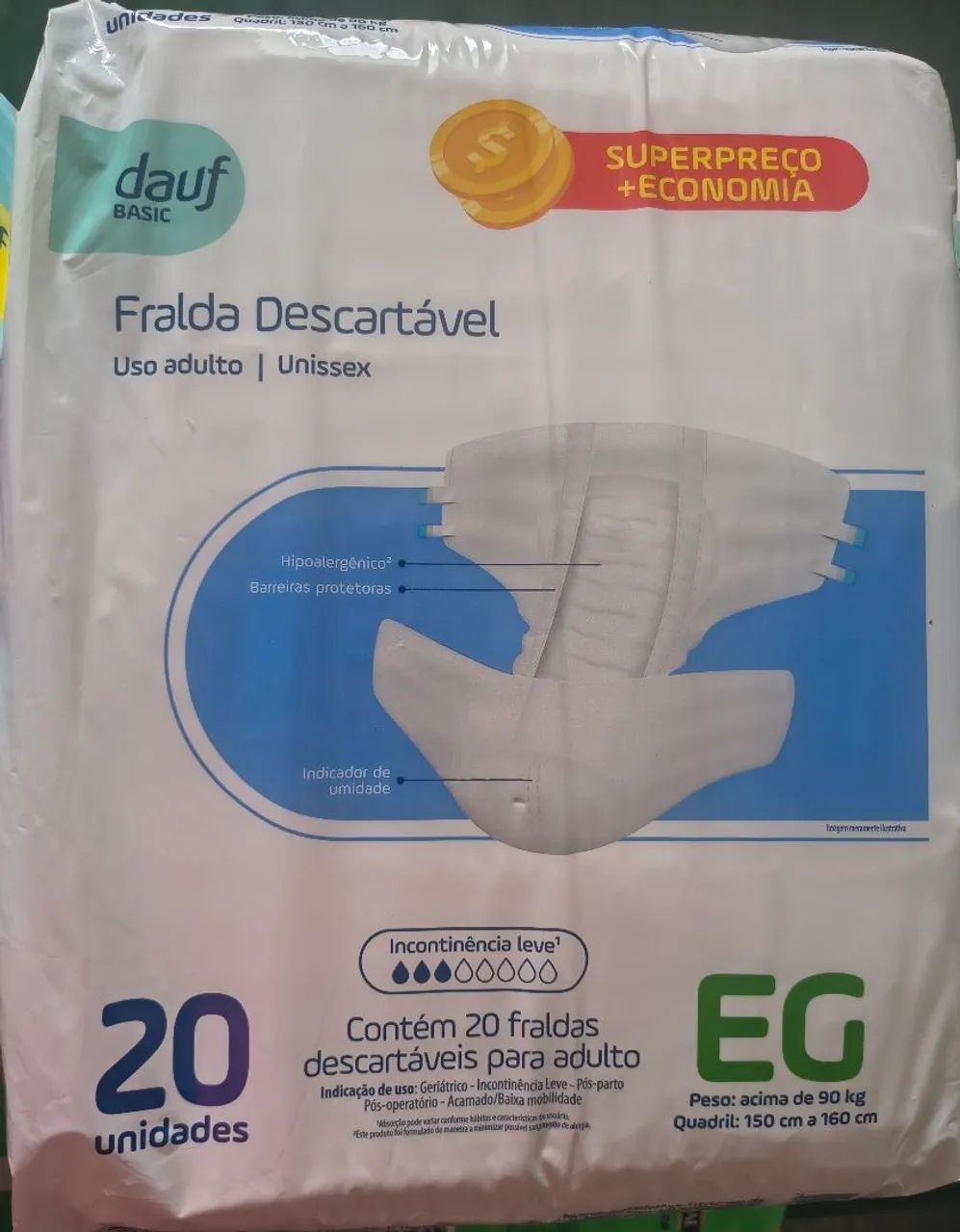 Fraldas Geriátricas XG - Foto 2