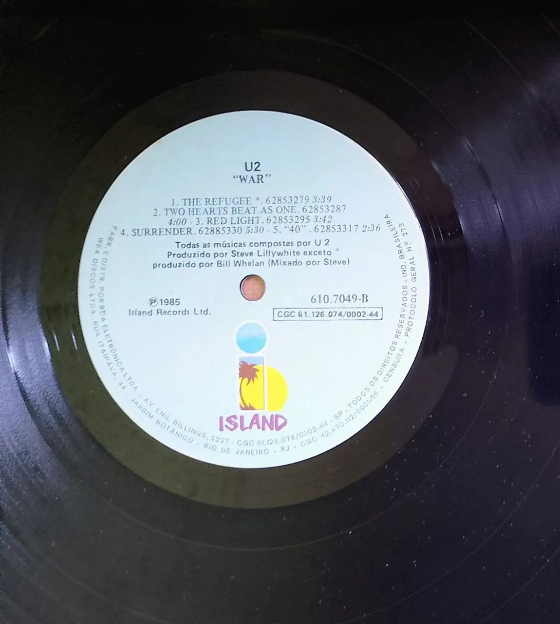 Lp U2 - War/Capa Gatefold/Ed. Brasileira/Excelente Estado  - Foto 4